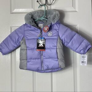 ZeroXposur Girls’ 12M-18M Macy Puffer Jacket Color: Pansy